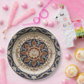 エレガントな野の花 フラワービクトリアン セラミック ウェディン ペーパープレート (パーティー)