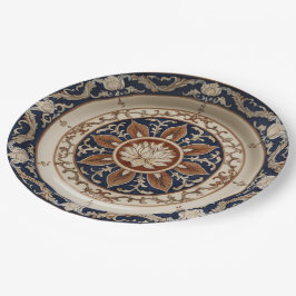 エレガントな野の花 フローラル ヴィクトリアン セラミック ウェディン ペーパープレート