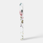 エレガントな野の花+野花+フラワーフラワー オーダーメイド iPhoneケース (左側面)