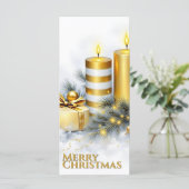 エレガントな金のクリスマス装飾 (スタンド正面)