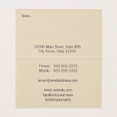 エレガントな金ゴールドおよび黒の抽象芸術 名刺 (内部フラット)