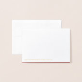 エレガントな金ゴールドの企業のな休日のパーティの招待状 箔カード (裏面封筒付き)