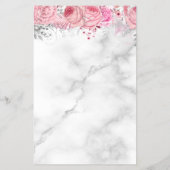 エレガントな銅色ローズゴールドのはさみ ヘアスタイリスト チラシ (裏面)