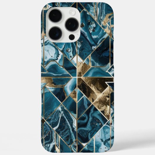 エレガントな銅色 | 女性らしい豪華なティールゴールドケース-M Case-Mate iPhoneケース (裏面)