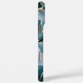 エレガントな銅色 | 女性らしい豪華なティールゴールドケース-M Case-Mate iPhoneケース (裏面 / 右)