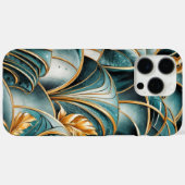 エレガントな銅色 | 華やかなテールゴールド Case-Mate iPhoneケース (裏面 (横))