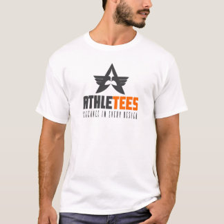 エレガントな雰囲気漂うAthleteesロゴTシャツ Tシャツ