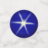 エレガントな青いサファイアの宝石 コンフェッティ (スモール正面)