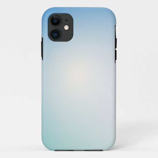 エレガントな青い革 Case-Mate iPhoneケース (裏面)