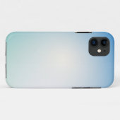 エレガントな青い革 Case-Mate iPhoneケース (裏面(横))