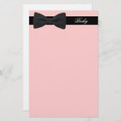 エレガントな静止した 便箋 (正面/裏面)