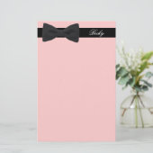 エレガントな静止した 便箋 (スタンド正面)