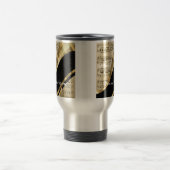 エレガントな音楽シート トラベルマグ (中央)