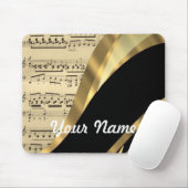 エレガントな音楽シート マウスパッド (マウス)
