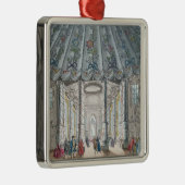 エレガントな音楽部屋の内部の概観 メタルオーナメント (右)