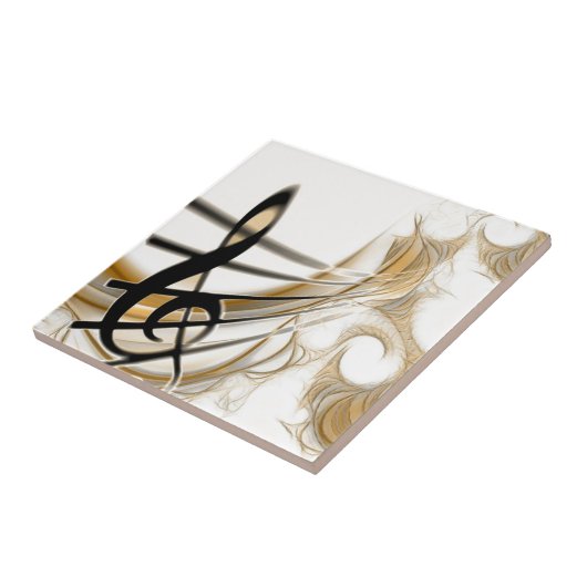 エレガントな音符 タイル (側面)