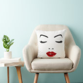 エレガントな顔 クッション (椅子)