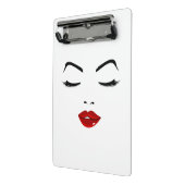 エレガントな顔 ミニクリップボード (アングル2)