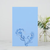 エレガントな馬のグラフィック 便箋 (スタンド正面)