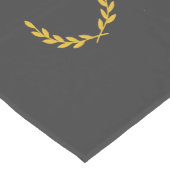 エレガントな馬術のラウレル テーブル ランナー (コーナー)