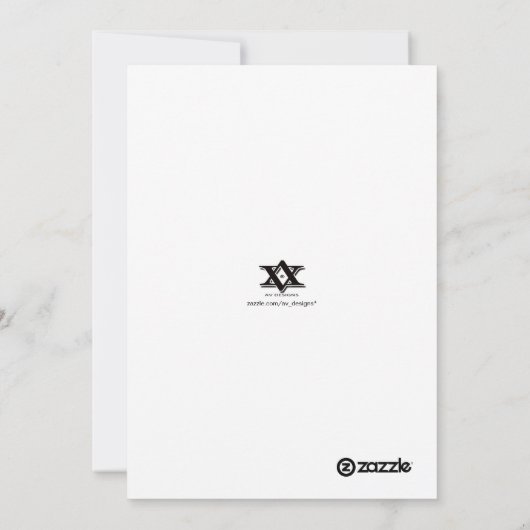 エレガントな黒および金ゴールドのオクトーバーフェストカード 招待状 (裏面)