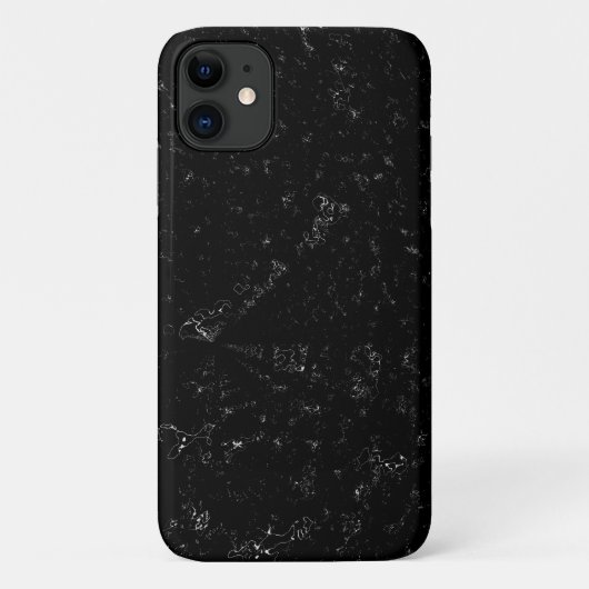 エレガントな黒大理石 Case-Mate iPhoneケース (裏面)