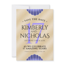 エレガントな17周年 シェルの結婚記念日