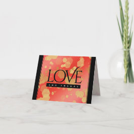 エレガントな2周年または29周年 ガーネット 結婚記念日 サンキューカード