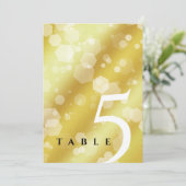 エレガントな21周年真鍮結婚記念日 招待状 (スタンド正面)