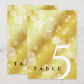 エレガントな21周年真鍮結婚記念日 招待状 (正面/裏面)