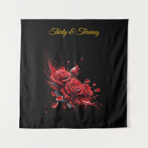 エレガントな30歳の誕生日 - ローズ イン ブルーム