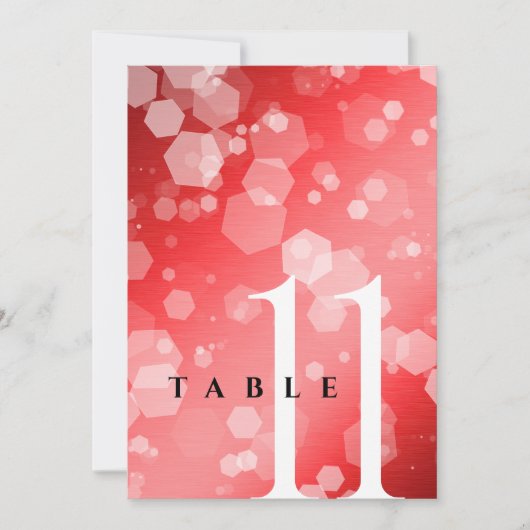 エレガントな40周年と80周年ルビー結婚記念日 招待状 (正面)