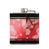 エレガントな40周年 80周年 ルビー結婚記念日 フラスク (裏面)