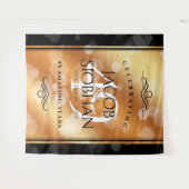 エレガントな49周年銅婚式記念ギフト タペストリー (正面(横))