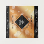 エレガントな49周年銅婚式記念品 タペストリー (正面(横))