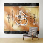 エレガントな49周年銅婚式 タペストリー (インサイチュ(横))