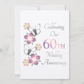 エレガントな60周年 カード (正面)