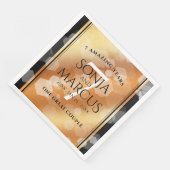 エレガントな7周年銅婚式のお祝い (コーナー)