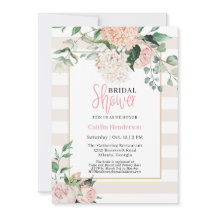 エレガントな ブッシュピンクの花のハイドランジアの ブライダルシャワー