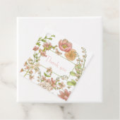 エレガントな ブライダルシャワーのお礼タグ フェイバータグ (インサイチュ)