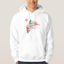 エレガントな「メリークリスマス」カリグラフィーTシャツ