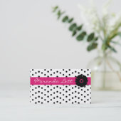 エレガントな"Miranda " 名刺 (スタンド正面)