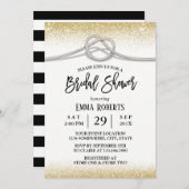 エレガントな rustic ウェディングシャワーのお祝い 招待状 (正面/裏面)