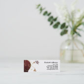 エレガントなBusinesscard スキニー名刺 (スタンド正面)