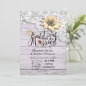 エレガントなEAT Drink & Be Married ウェディング招待状 招待状 (スタンド正面)