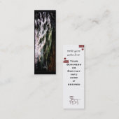 エレガントなFriesianの名刺 スキニー名刺 (正面/裏面)