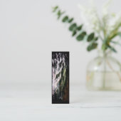 エレガントなFriesianの名刺 スキニー名刺 (スタンド正面)