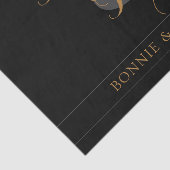 エレガントなMr.＆Mrs. フォーエバーの結婚式用ティッシュペーパー 薄葉紙 (詳細)