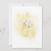 エレガントなSave the Date - 花嫁と花婿の噴水 招待状 (裏面)