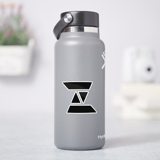 エレガントなZイニシャル シール (HydroFlask)